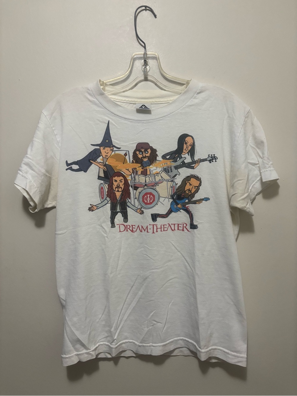Vintage Dream Theater Cartoon Caricature Band T-Shirt Alstyle Youth